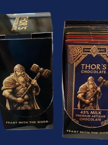Engros - Borddisplay - Viking for engroshandel hos Thor's Chocolate