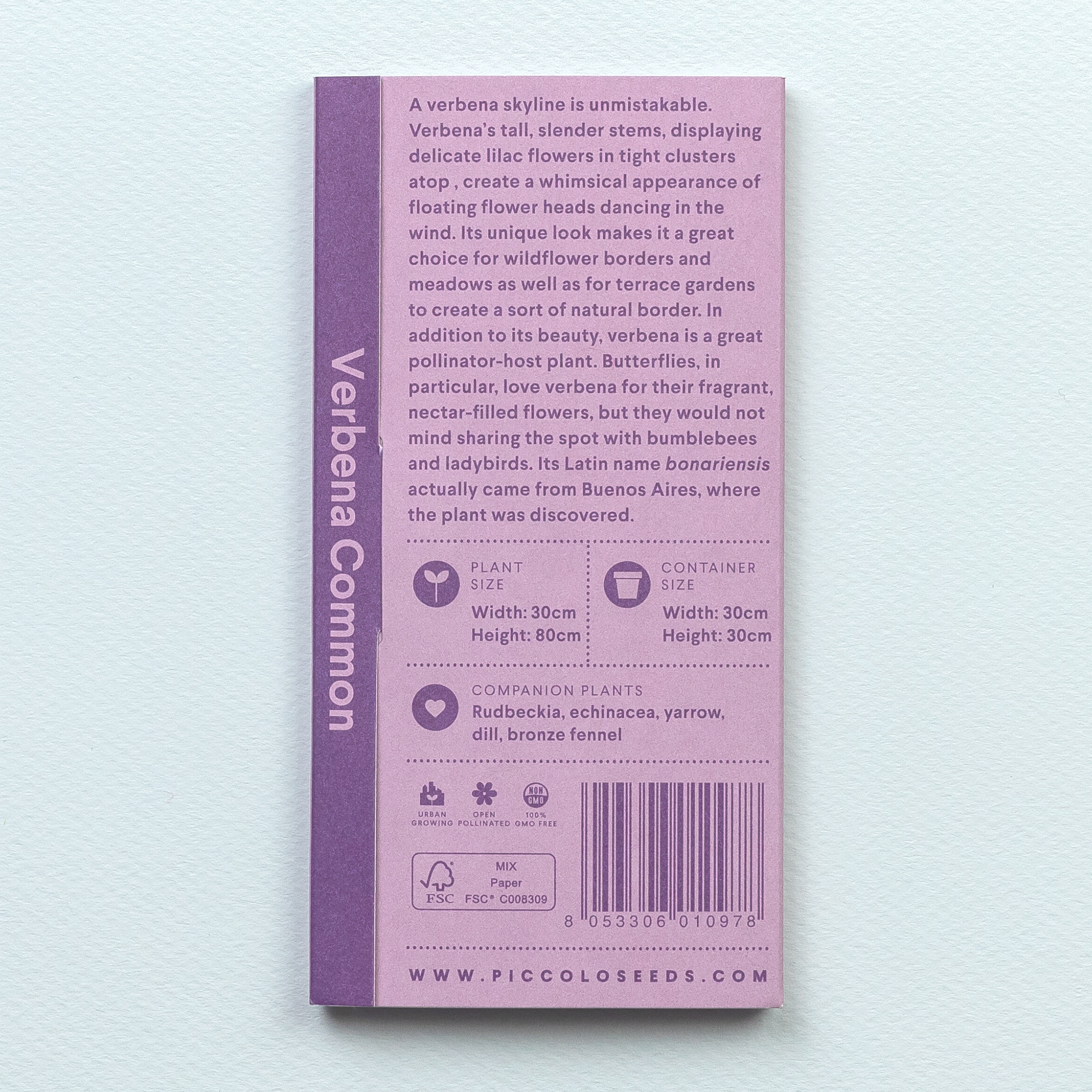 Piccolo Seeds - Wholesale Plant Seeds - Verbena2