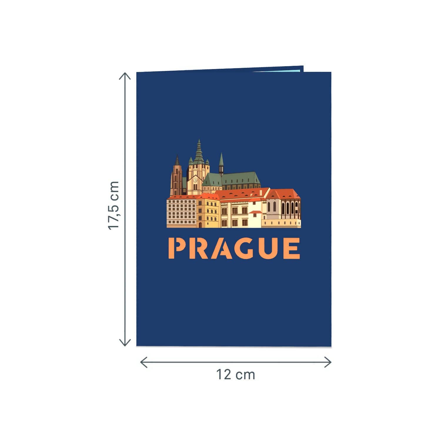 papercrush - Wholesale Everyday Greeting Card - Prague Pop-Up Card6
