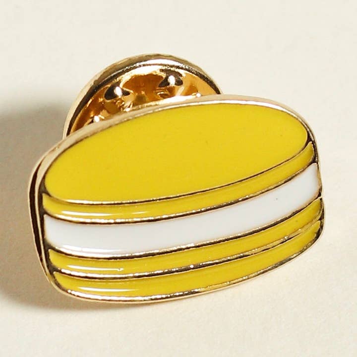 Voguette Paris - Vendita all'ingrosso Spille - Spilla MACARON gialla0