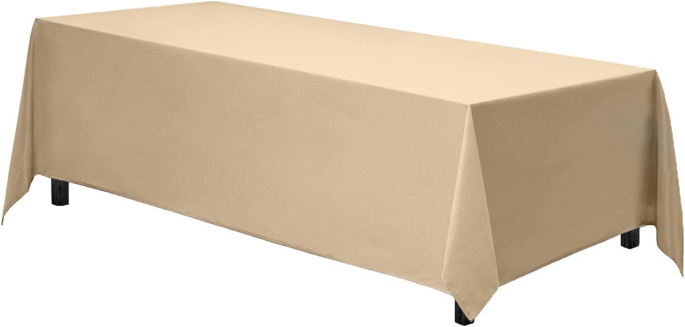 Gee Di Moda - Wholesale Tablecloth - Heavy Duty Washable Polyester Rectangle Tablecloth96