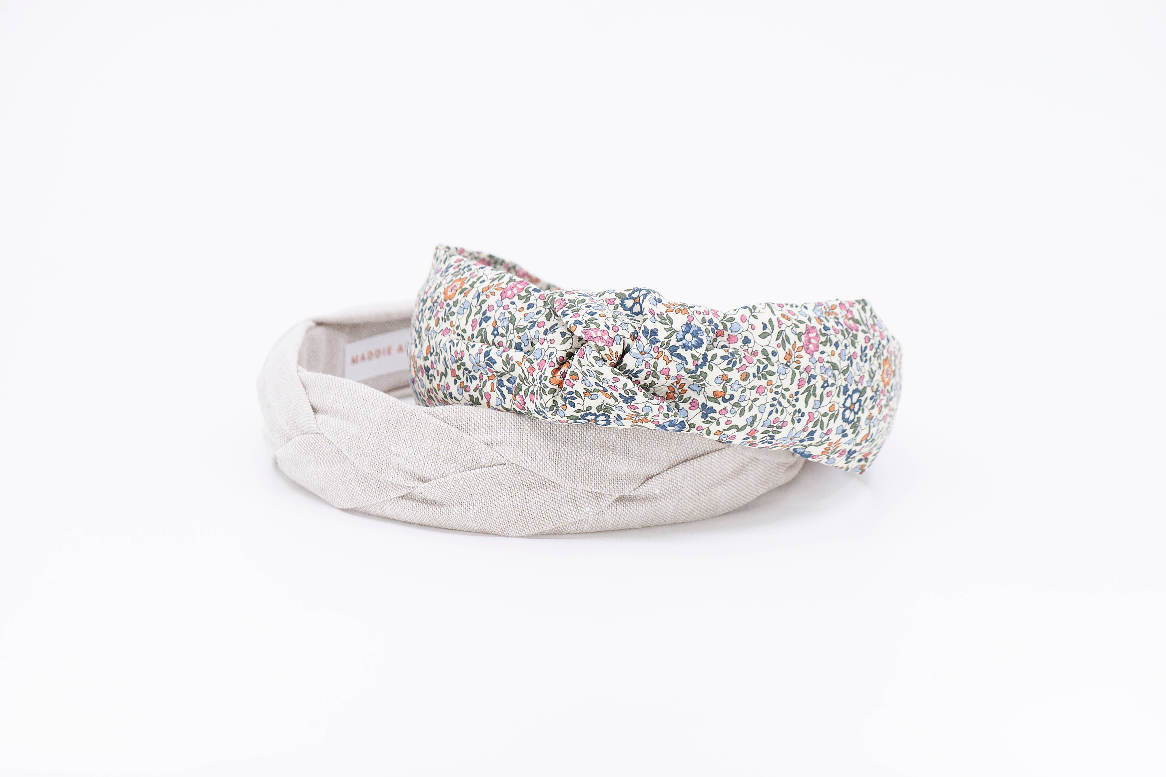 Maddie and Me Handmade - Wholesale Fashion Headband - Women's - Neutral Spring Braided Alice Band | Khaki Women's Headband15