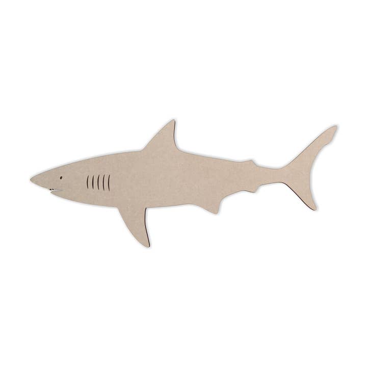 Forme de requin en bois, découpe de requin, décoration de chambre de garçon, découpe pour la vente par Jess and Jessica