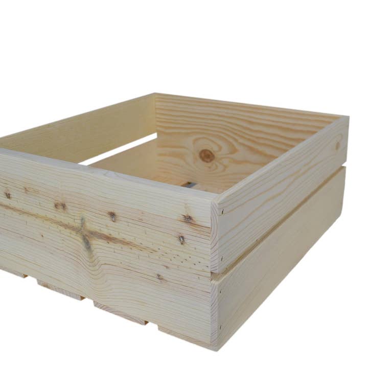 Poole & Sons Inc. - Vente Boîtes décoratives - Caisse en bois rustique 16 ″ (en vrac)3