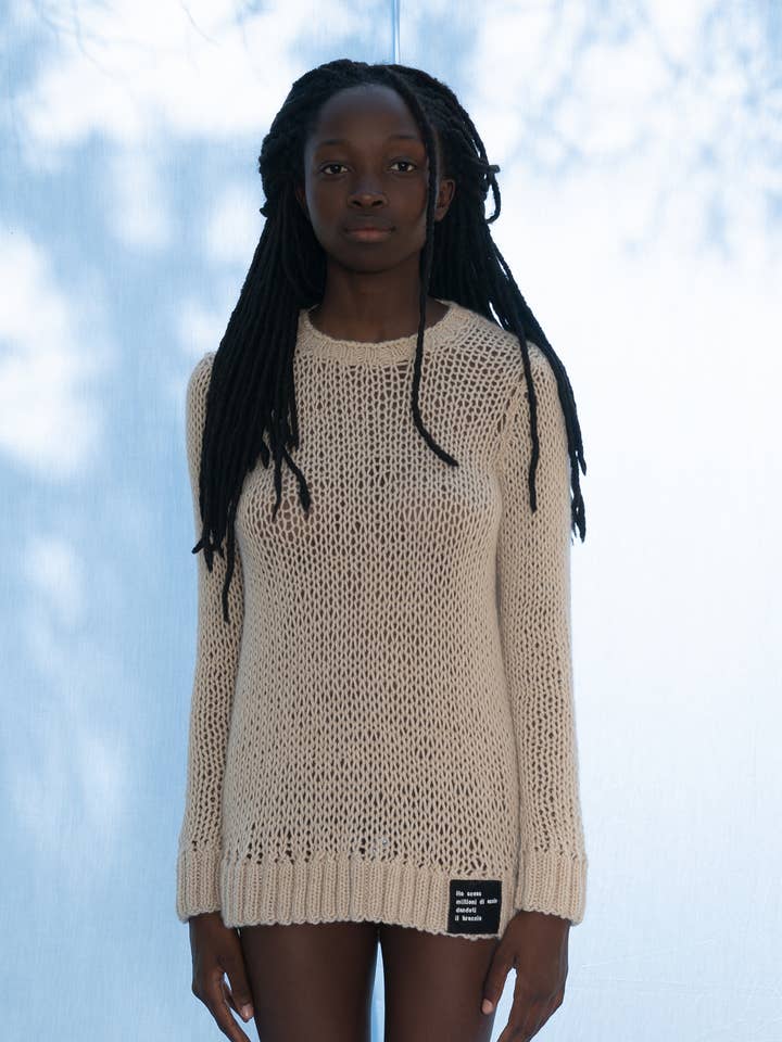 SICILIA handgestrickter Pullover für den Großhandel von LAST POETS