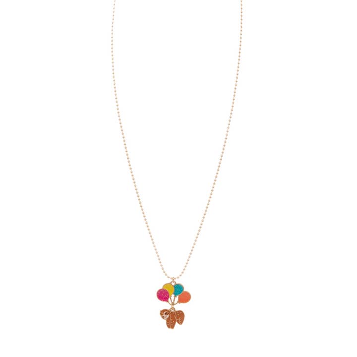 SLT Fashion Cute Animal Sloth Pendant Necklace for wholesale on Faire