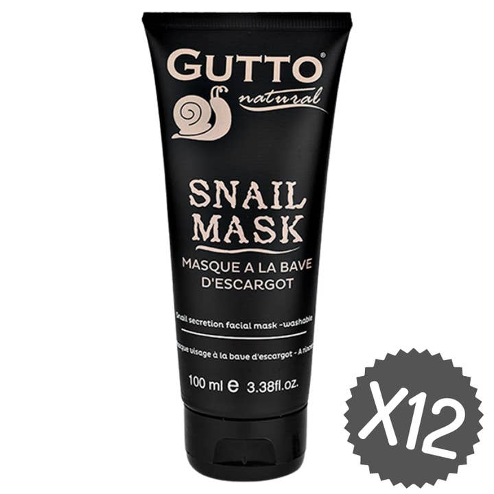 Snail slime face mask (Par 12) for wholesale by Gutto Natural