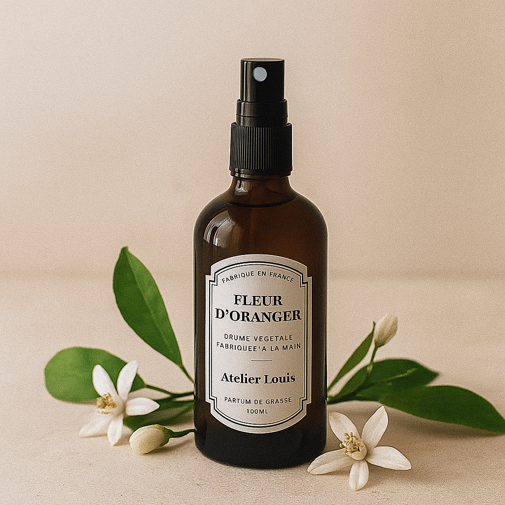 Atelier Louis - Wholesale Kamer- en linnenspray - Oranjebloesem plantaardige mist2