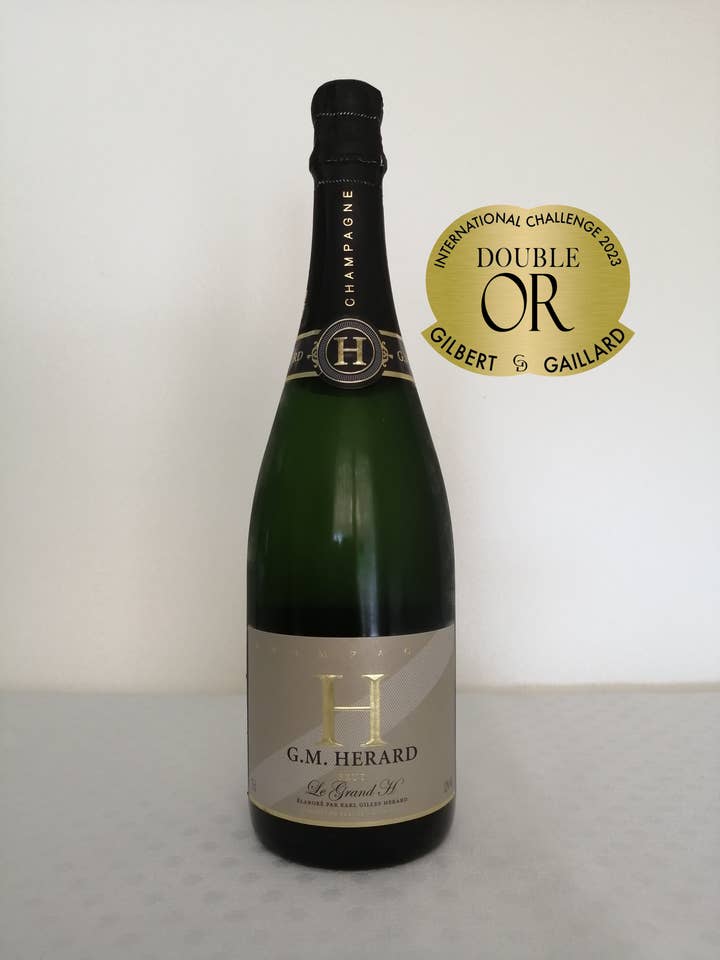 Champagne Le Grand H Cuvée Speciale 75cl per la vendita all'ingrosso da parte di Champagne G.M. HERARD