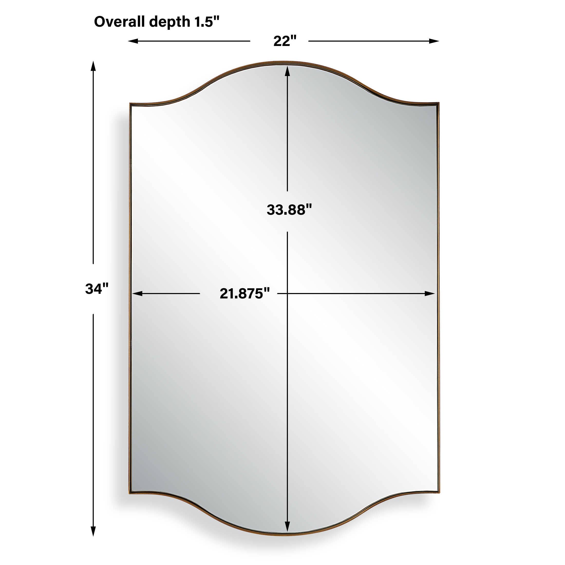 FIND - Wholesale Wall Mirror - ULAN MIRROR2