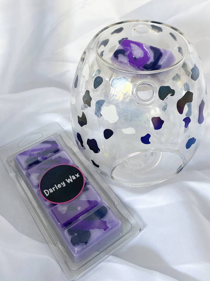 Cera de violeta selvagem e âmbar preto derrete por atacado de Darley Wax