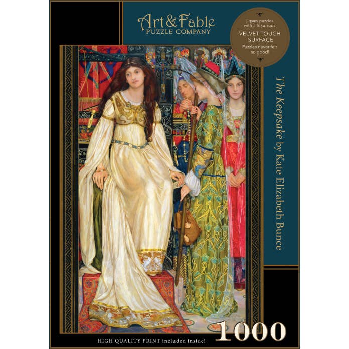 Art & Fable Puzzle Company, LLC - Wholesale Puzzle – Adult - The Keepsake, 1000-pc Velvet-Touch Jigsaw Puzzle2