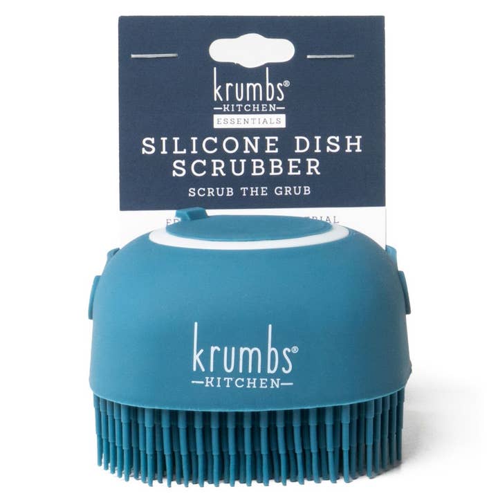 DM Merchandising - Wholesale Dish Soap - KrumbsKitchen® Silicone Dish Scrubber4