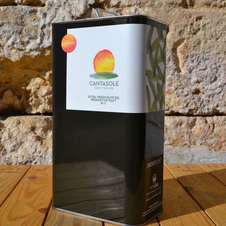 Lata Peranzana 3L AOVE Mediano para venta al por mayor de Cantasole