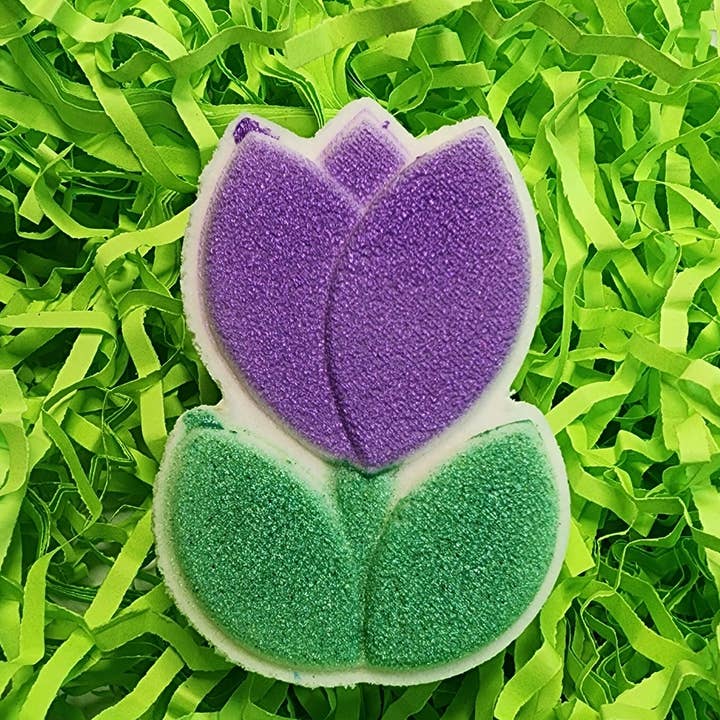 Bomba de banho de tulipa, bomba de banho de primavera, bomba de banho de Páscoa por atacado de Fizz Bizz