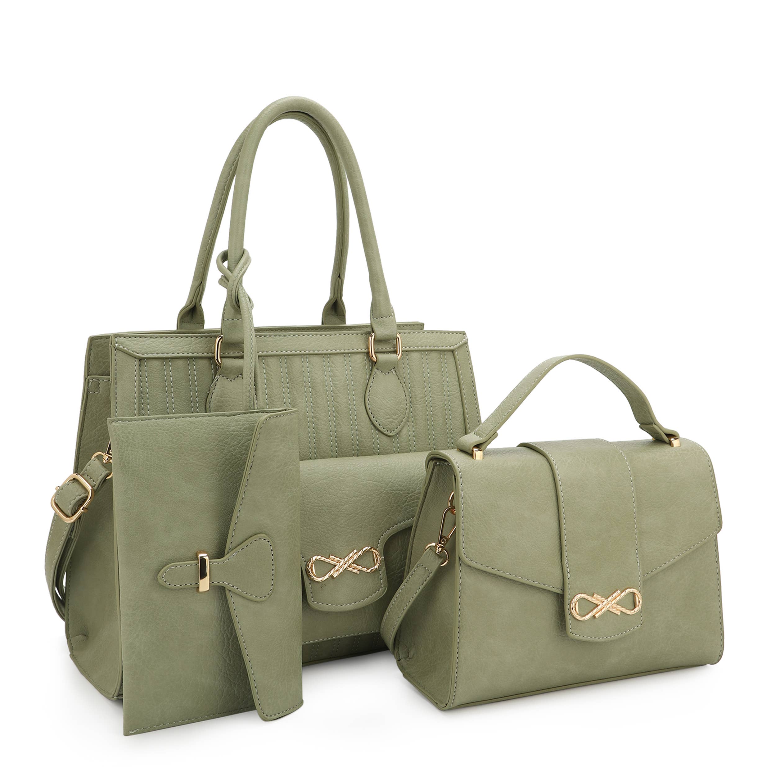 KAYLA+AVA – Engroshandel Skuldertaske – Kvinder – Emersyn 3 i 1 Mor og Mig Taske Sæt3