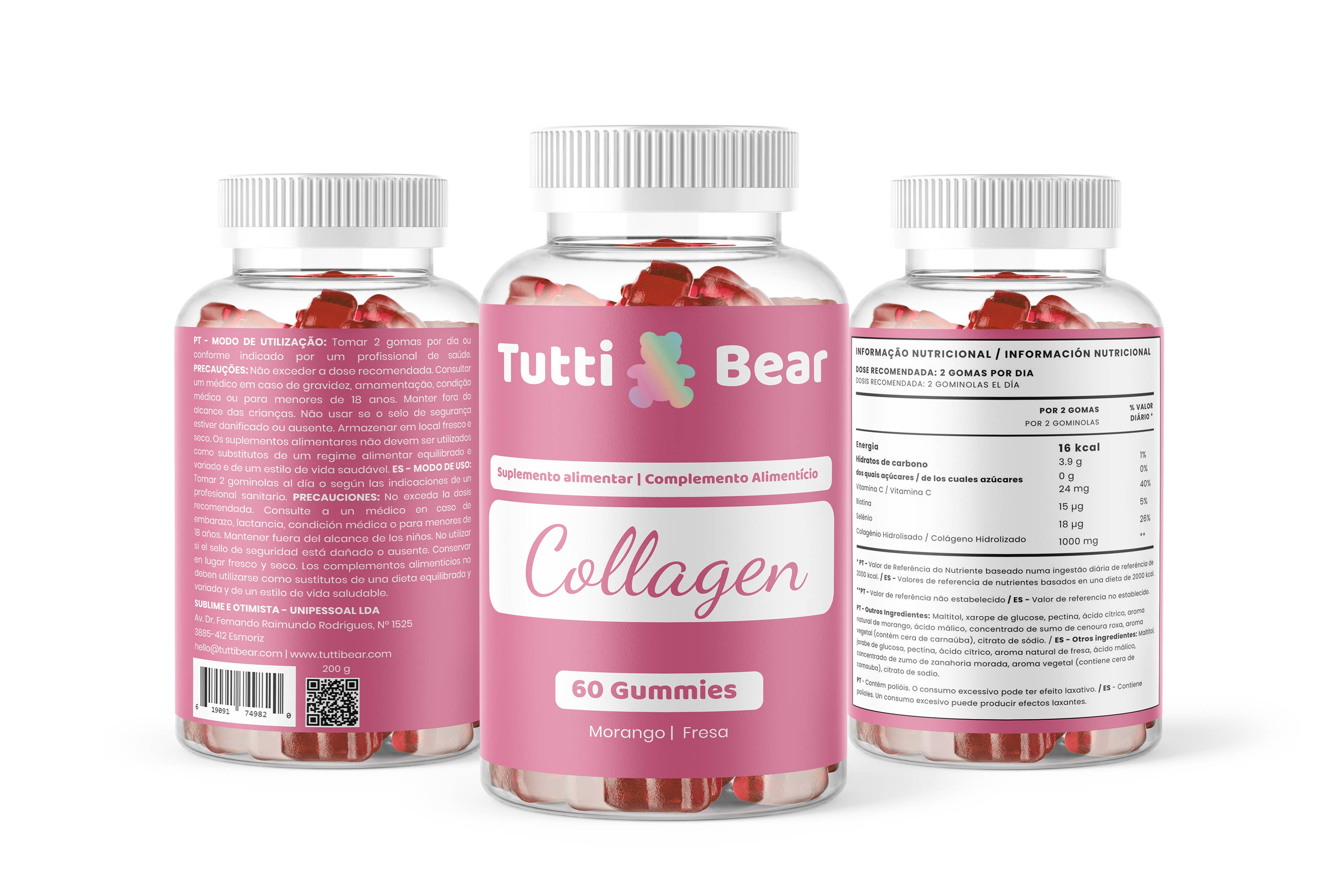 TUTTI BEAR – wholesale Oral supplement/vitamin – Collagen Gummies3