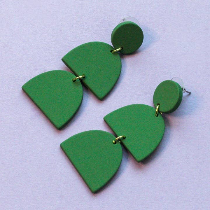 GIA - Brincos em Barro Polímero por atacado de Milou