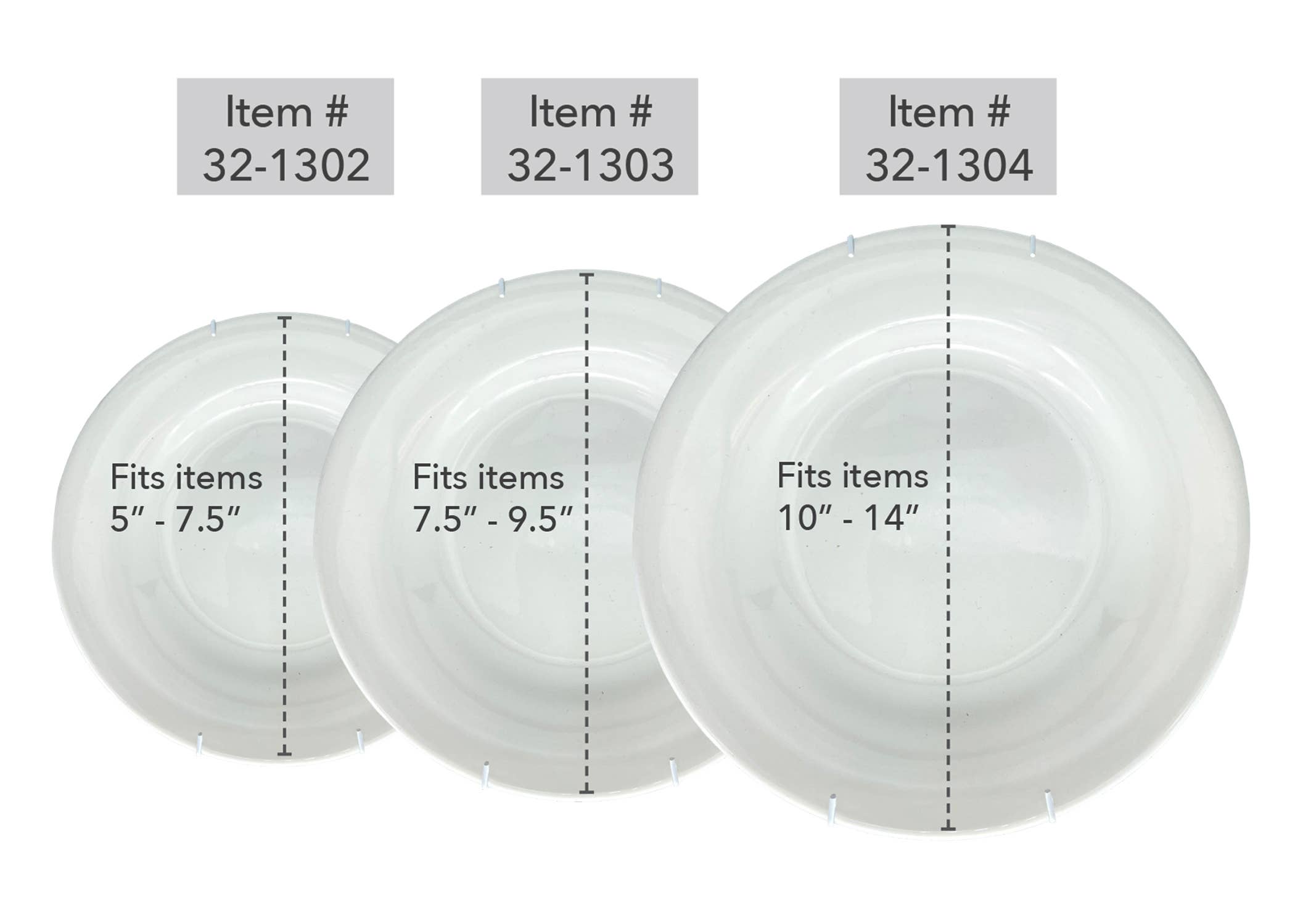 Tripar International - Wholesale Wall Hook - White Vinyl Plate Wire Hangers2