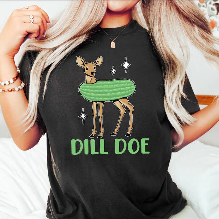 Eleven Fashion - Wholesale Screen Printed T-Shirt - Women's - Dill Pickle Shirt