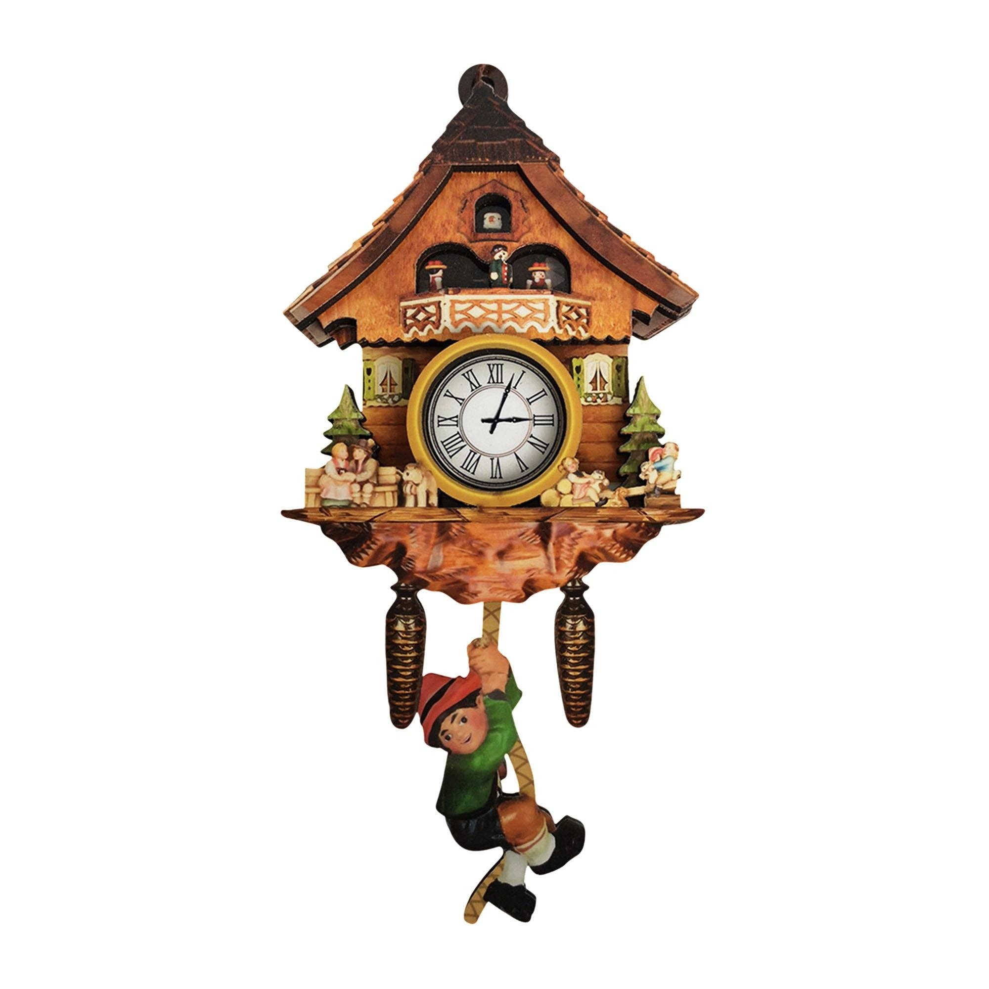 European Heritage Gifts - Wholesale Magnet - German Cow & Dog Cuckoo Clock Decorative Kitchen Magnet0