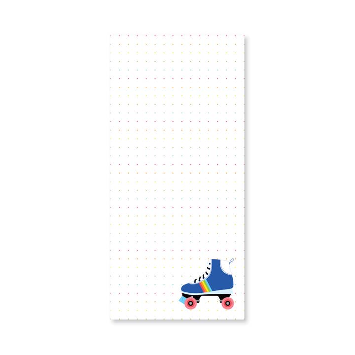 Roller Skate List Pad for wholesale by Public School Paper Co.