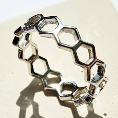 HEXAGON RING for wholesale by HolyBang Jewels