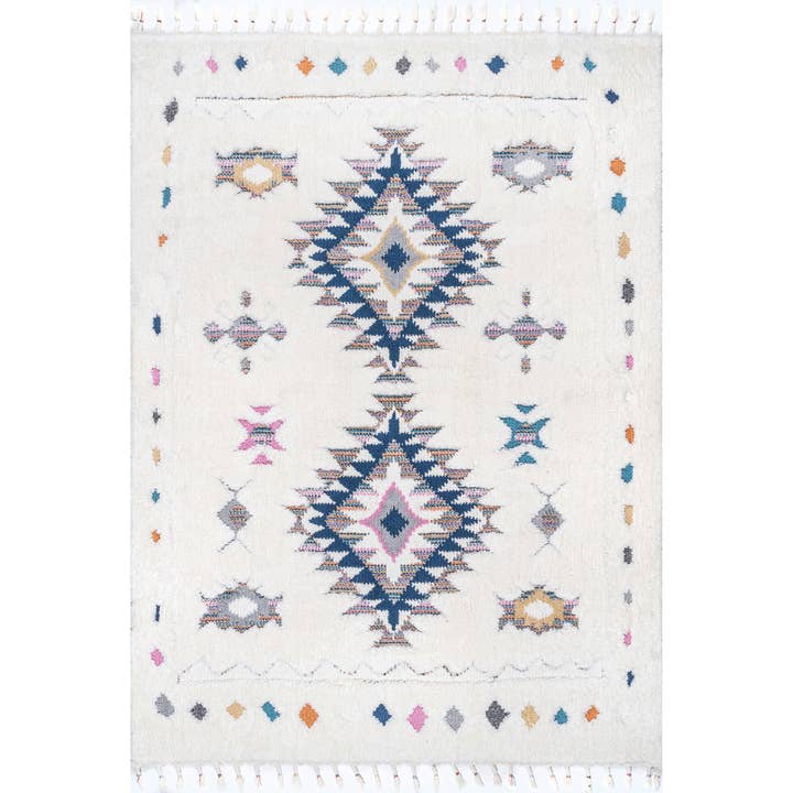 nuLOOM - Wholesale Area Rug - Jocelyn Tribal Shag Tasseled Area Rug9