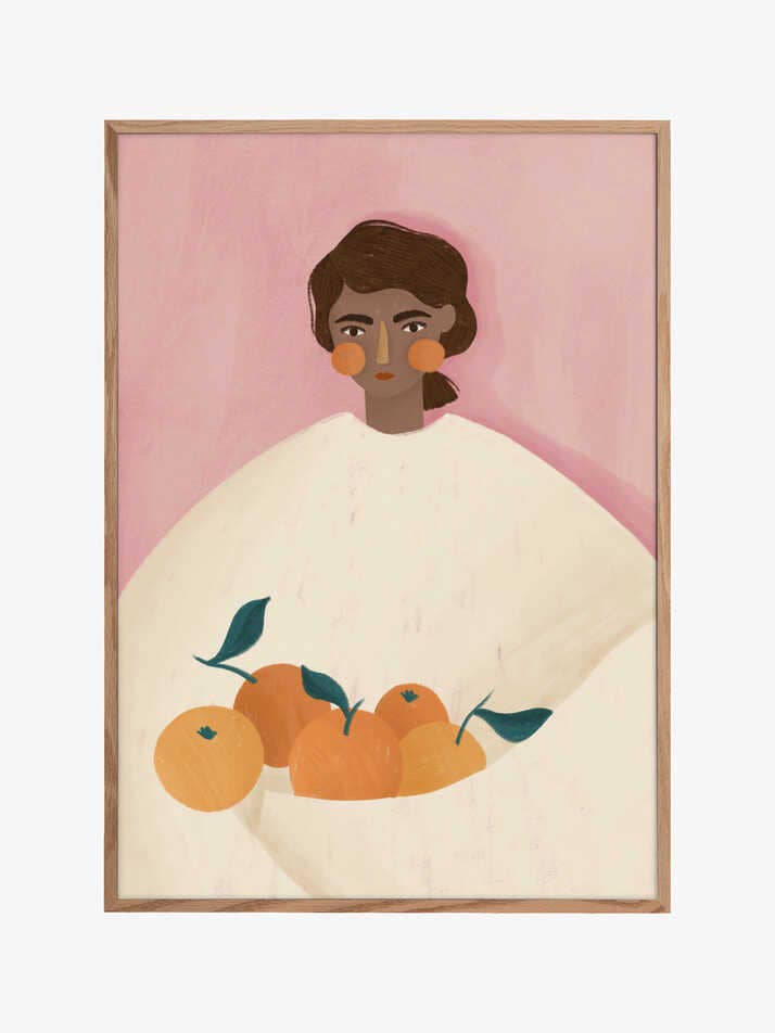 De vrouw met de sinaasappels voor wholesale door Pictufy Wholesale