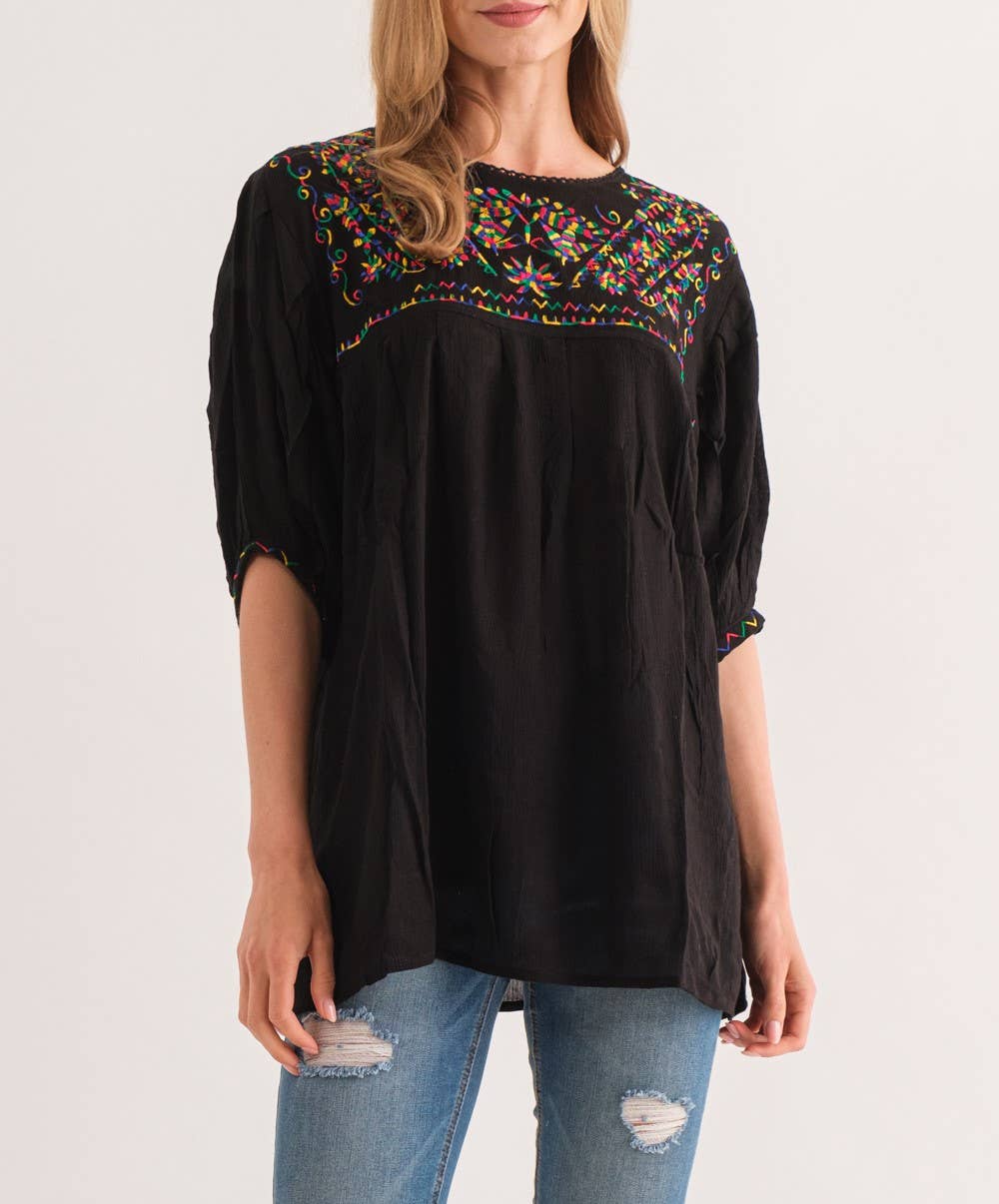 Raj Trading & Imports (USA) Inc. - Vendita all'ingrosso Camicetta - Donna - Top Ricamato Miley13