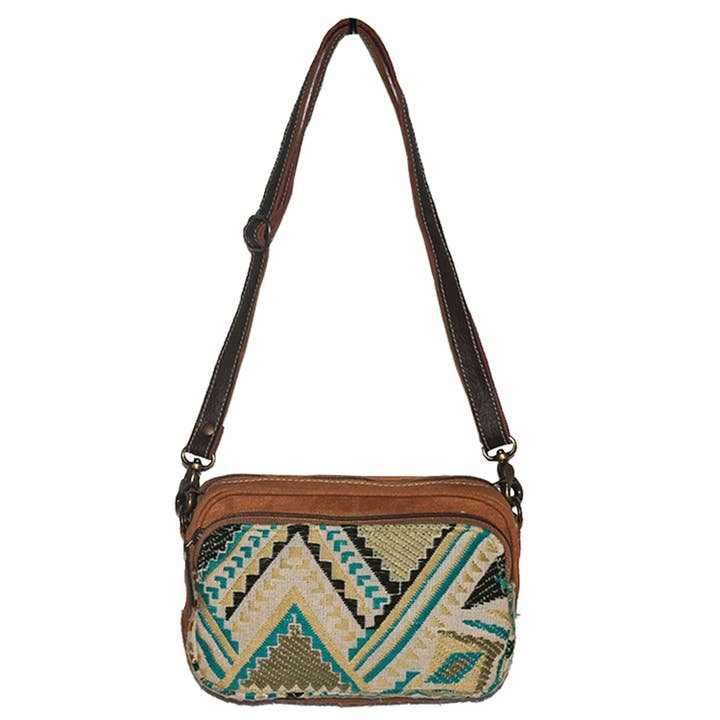 Bolsa Fero Wrislet em Lona e Couro por atacado de Hopofly Bags