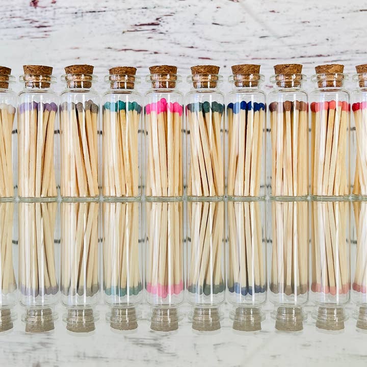 Chandler Studio - Wholesale Matches - Small Match Bottles - Safety Matches in Jars with Striker5