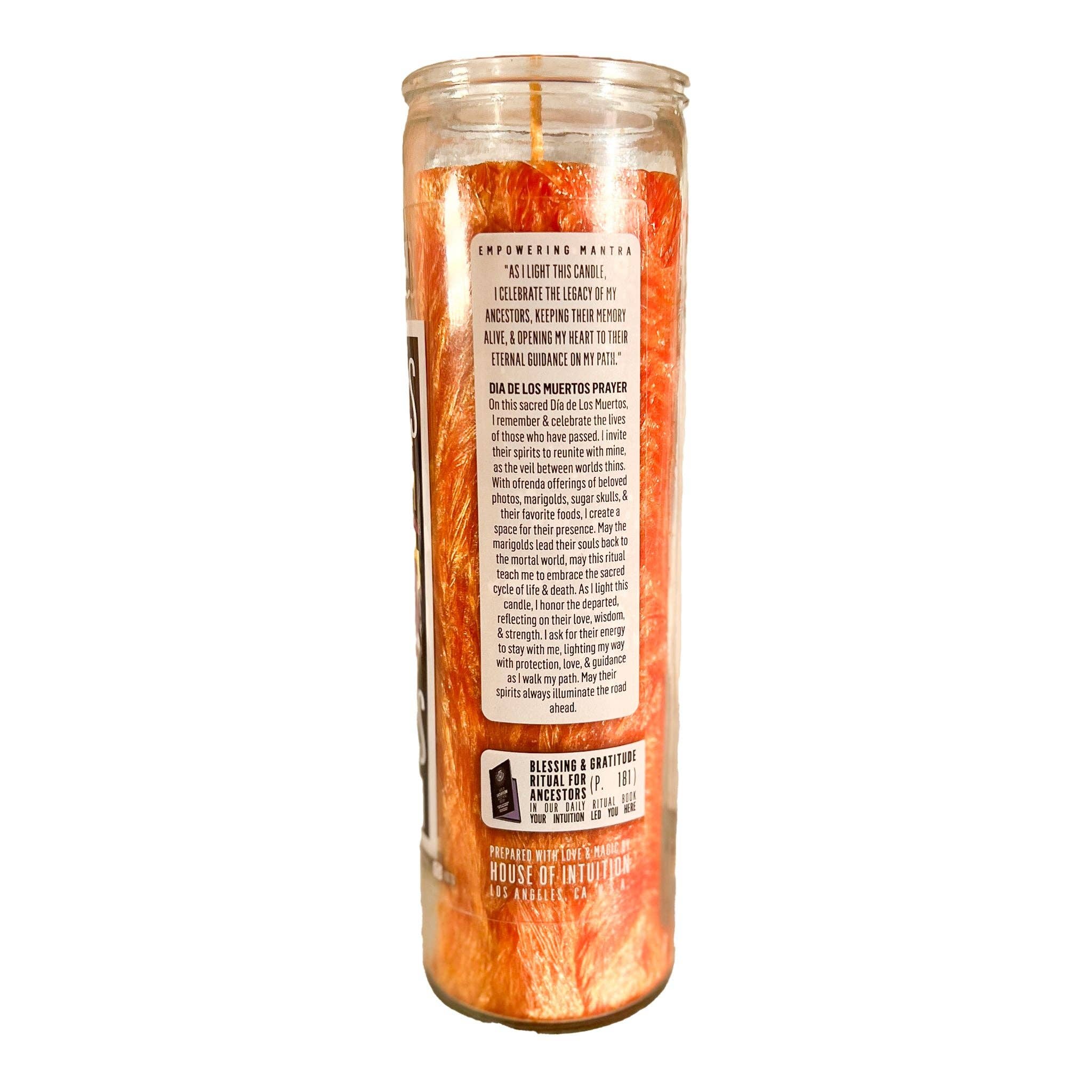House Of Intuition - Wholesale Votive Candle - Día de Los Muertos Magic Candle (Limited Edition)3