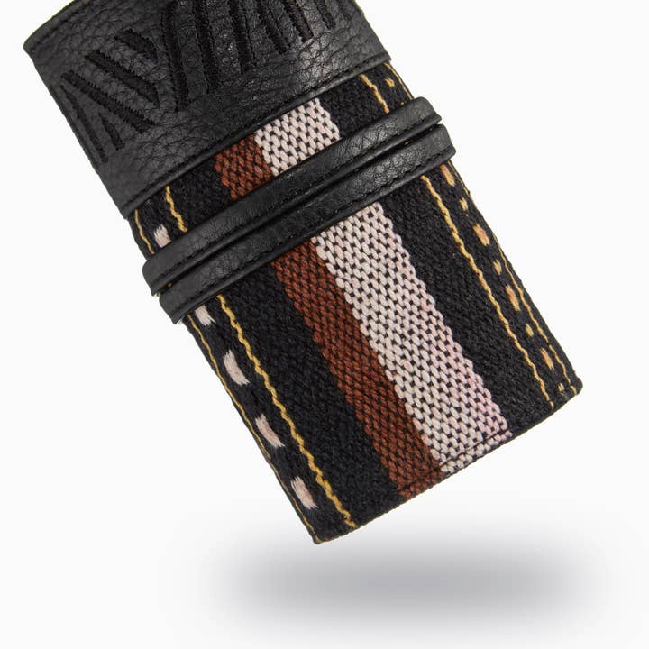 Gaucho Aztec Mini TechRoll, Ränder (Svart/Röd/Gul) för wholesale av Mantidy