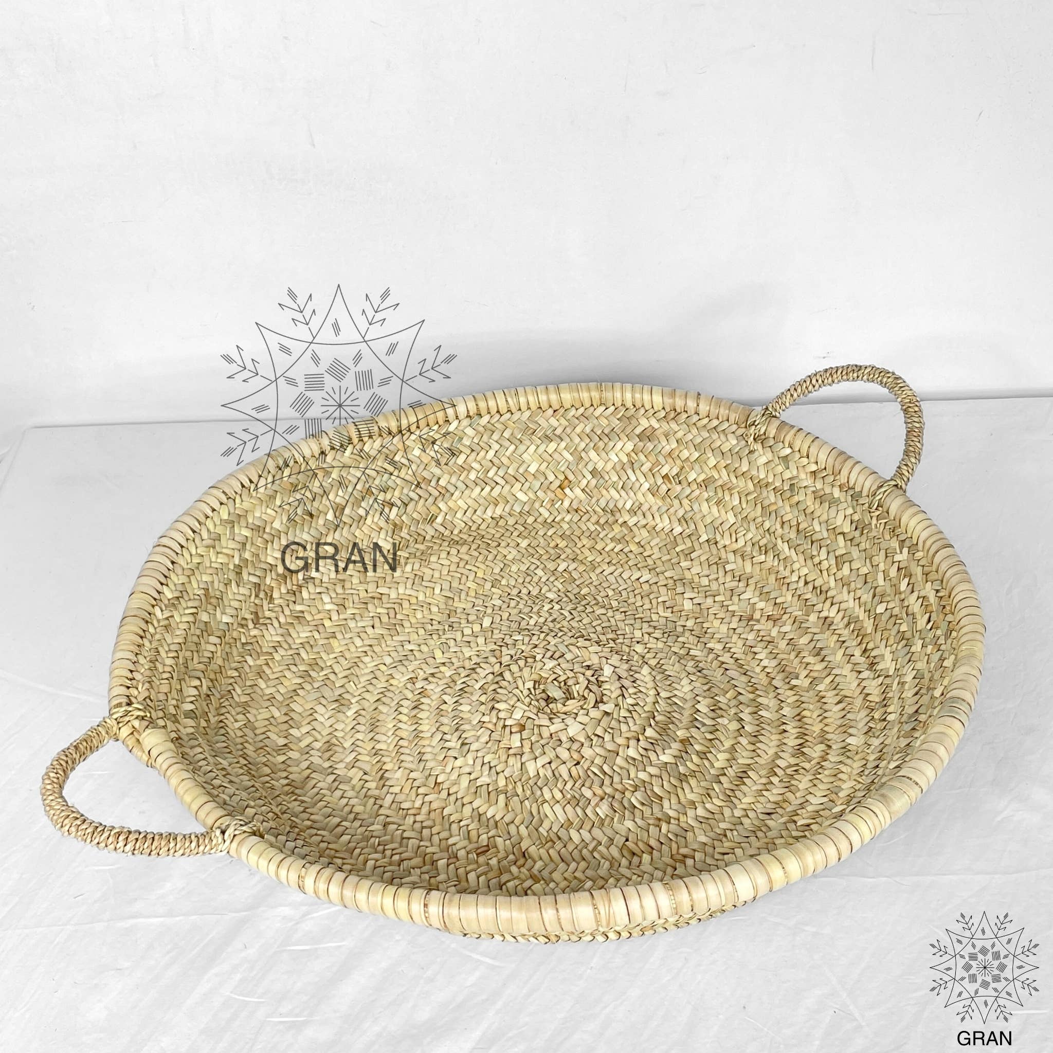 Gran Wholesale - Wholesale Decorative Plate/Dish/Bowl - Moroccan Straw Woven Plate, Handcrafted Wicker Plates12