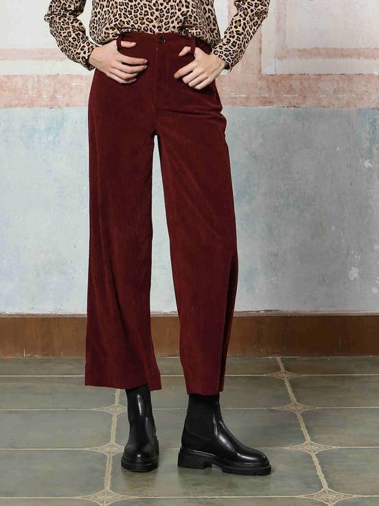 S24242207 - Ladies Corduroy Pants for wholesale by The Korner - USA