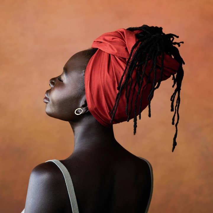 Paprika Headwrap for wholesale by Fanm Djanm