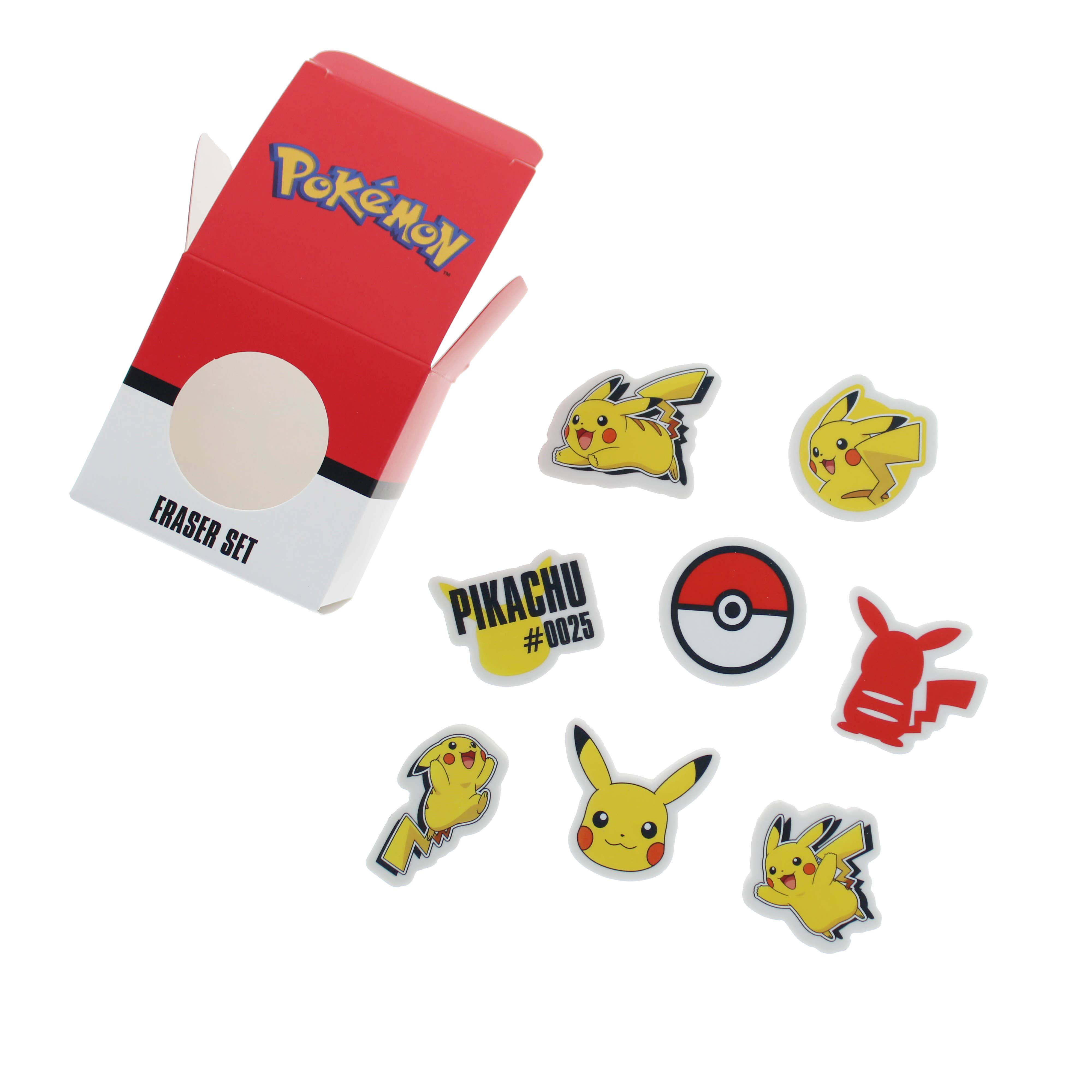 Blueprint Collections – wholesale Eraser – Child – Pokemon Pika Eraser Set2