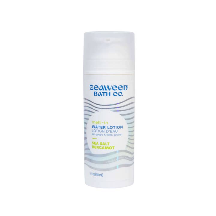 Seaweed Bath Co. - Wholesale Body Cream/Lotion - Melt-In Water Lotion - Sea Salt Bergamot