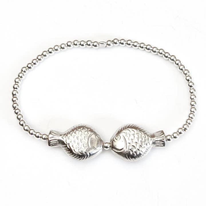 Joyful Fish Beads Bracelet for wholesale by Good Charma