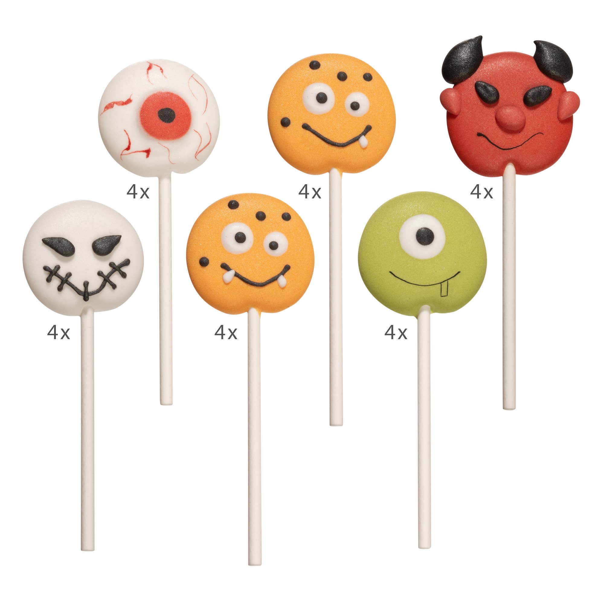 REMOVED BRAND – Engroshandel Slikkepinde – Halloween-monstre på pind (24 stk.)1