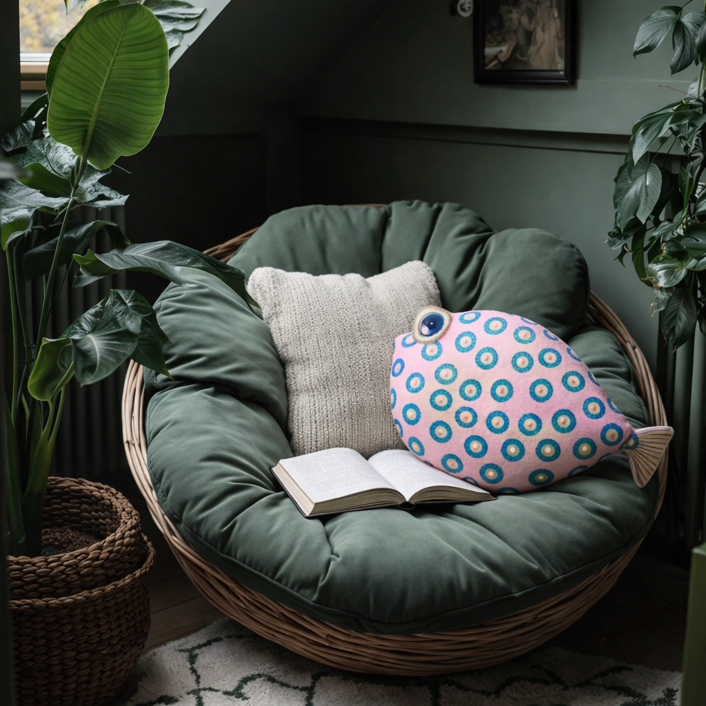 IPNG Design - Wholesale Throw/Decorative Pillow - Plush Fish-Shaped Decorative Pillow_Pink1