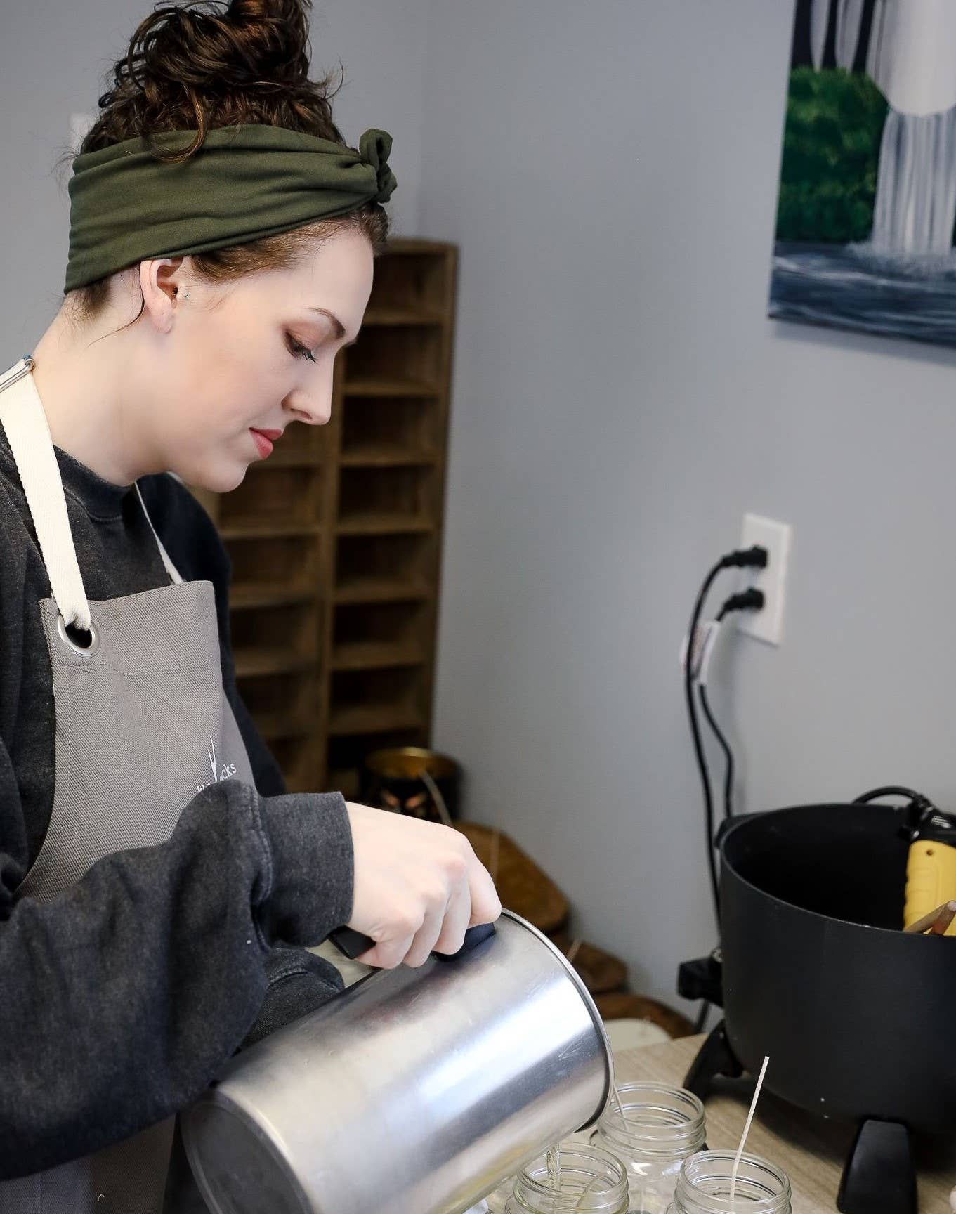 Woodsy Wicks – Vela em jarro/copo por atacado – Vela de Cera de Soja Pacific Northwest - Não Tóxica - PNW Oregon10