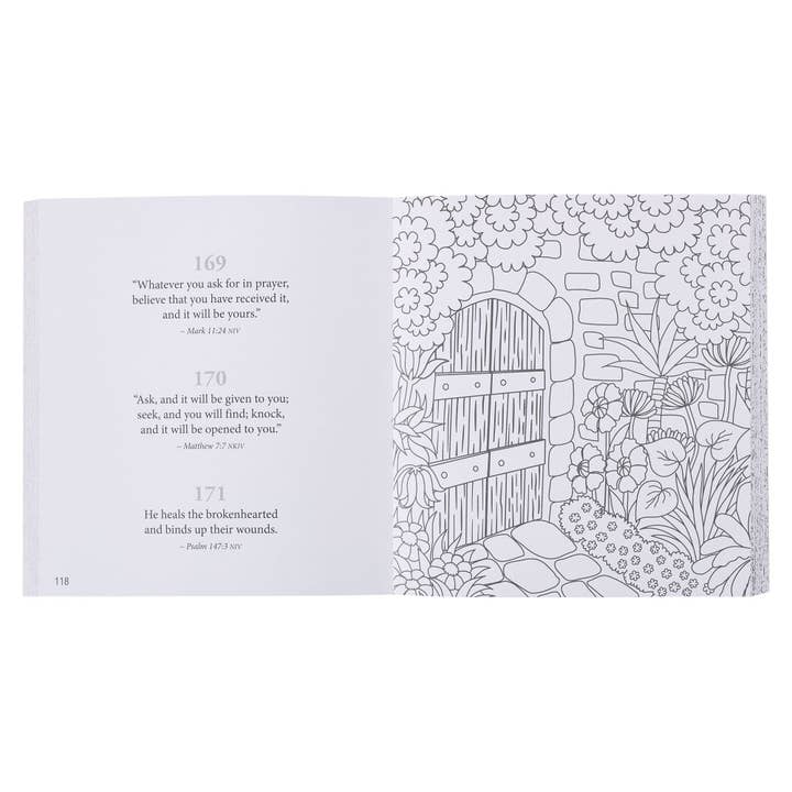 Christian Art Gifts - Vente Livre de coloriage et d'activités pour adultes - 365 promesses de Dieu à colorier3