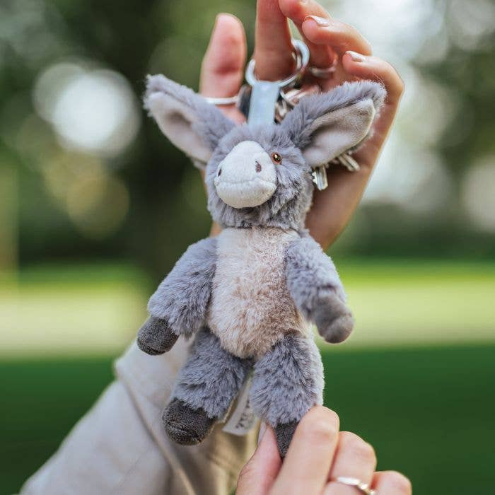 Wrendale Designs - Wholesale Keychain - Unisex - Donkey Plush Keyring1