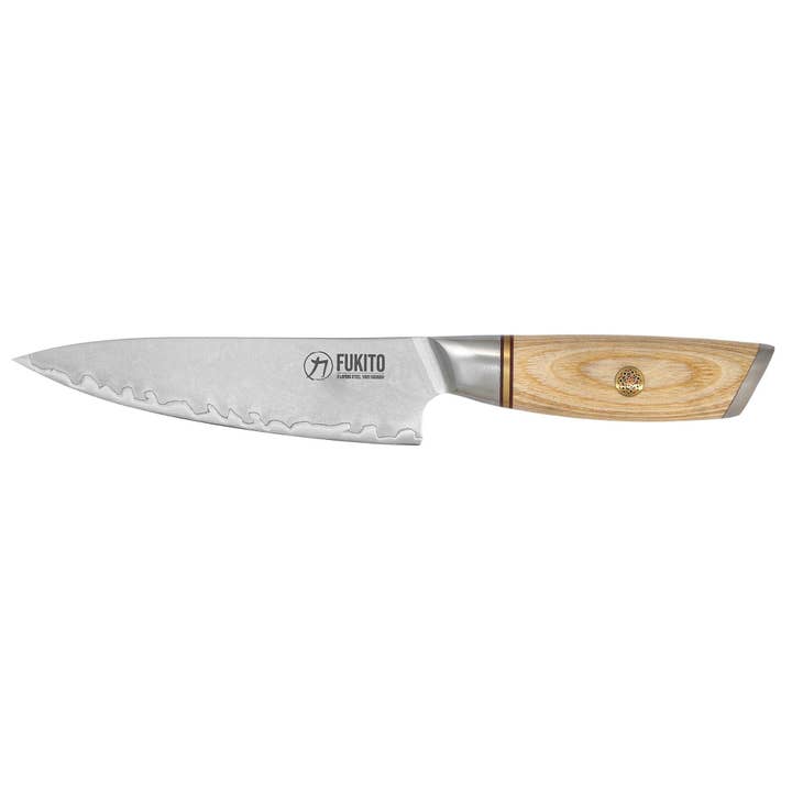 Fukito Pakka San Mai Universal Knife 13cm for wholesale by Les Découpeurs