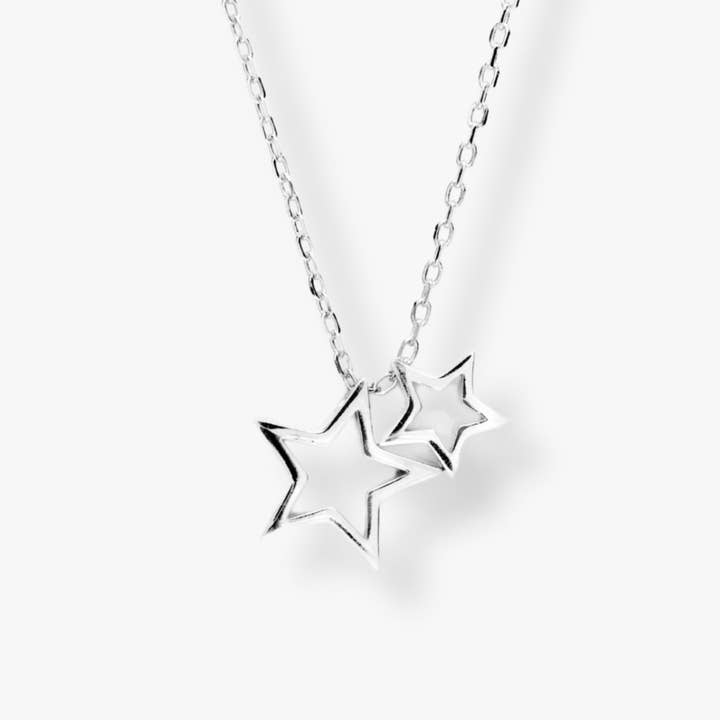 Star Necklace l Gold & Silver for wholesale by Annabel Jewellery
