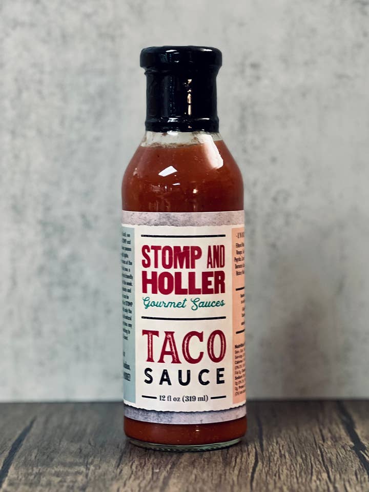 Sauce taco - 12 fl oz pour la vente par Stomp and Holler Gourmet Sauces