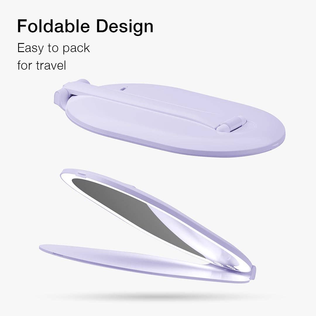 Fancii - Wholesale Vanity Mirror - Sara Ultra Slim Foldable Lighted Travel Mirror6