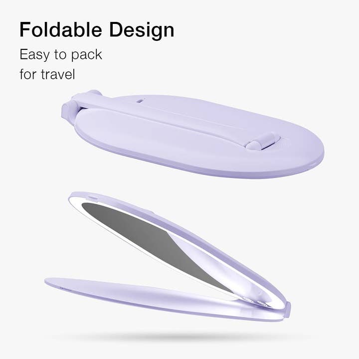 Fancii - Wholesale Vanity Mirror - Sara Ultra Slim Foldable Lighted Travel Mirror6